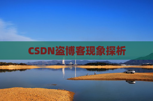 CSDN盗博客现象探析 CSDN盗博客现象探析